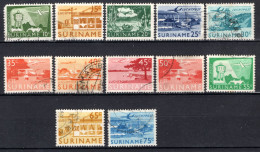 SURINAME LP35/46° Gestempeld 1965 - Verschillende Voostellingen - Suriname ... - 1975