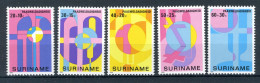 SURINAME 896/900 MNH 1980 - Symbolische Voorstellingen. - Surinam