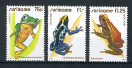 SURINAME 951/953 MNH 1981 - Kikkers. - Suriname