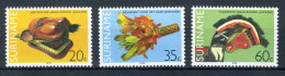 SURINAME 877/879 MNH 1979 - Surinaamse Kunstvoorwerpen. - Suriname