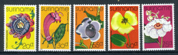 SURINAME 807/811 MNH 1978 - Bloemen. - Surinam