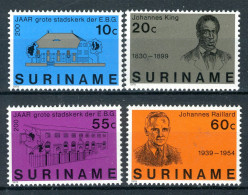 SURINAME 823/826 MNH 1978 - Grote Stadskerk. - Suriname