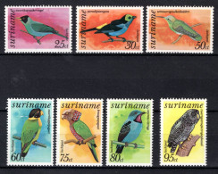 SURINAME 764/770 MH 1977 - Vogels - Surinam