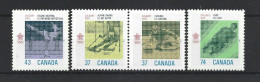 Canada 1988 Ol. Winter Games Calgary Y.T. 1035/1038 ** - Ungebraucht