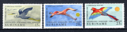 SURINAME 553/555** MNH 1971 - Lijndienst Amsterdam-Paramaribo - Suriname ... - 1975