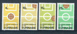 SURINAME 543/546 MNH 1970 - 50 Jaar Surinaamse Voetbalbond. - Suriname ... - 1975