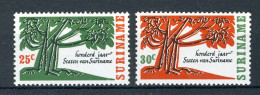 SURINAME 458/459 MNH 1966 - 100 Jaar Staten Van Suriname. - Surinam ... - 1975