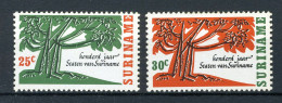 SURINAME 458/459 MH 1966 - 100 Jaar Staten Van Suriname. - Surinam ... - 1975