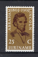 SURINAME 424 MH 1965 - 100e Sterfdag Abraham Lincoln - Surinam ... - 1975