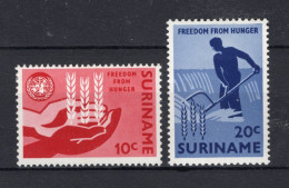 SURINAME 394/395 MNH 1963 - Surinam ... - 1975