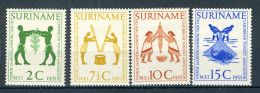 SURINAME 317/320 MH 1955 - 4e Vergadering Carribean Toerist Association. -2 - Suriname ... - 1975