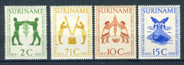 SURINAME 317/320 MH 1955 - 4e Vergadering Carribean Toerist Association. - Suriname ... - 1975