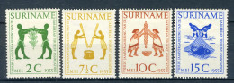 SURINAME 317/320 MH 1955 - 4e Vergadering Carribean Toerist Association. -1 - Suriname ... - 1975