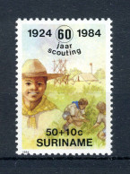SURINAME 1096 MNH 1984 - 60 Jaar Scouting - Suriname