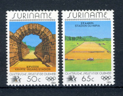 SURINAME 1091/1902 MNH 1984 - Olympische Spelen In De Oudheid - Surinam