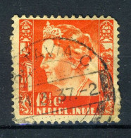 NL. INDIE 181 Gestempeld 1933 - Koningin Wilhelmina - Nederlands-Indië