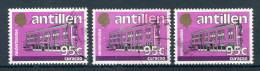 NL. ANTILLEN 787 Gestempeld 1984 - Standaardserie. (3 Stuks) - Curaçao, Nederlandse Antillen, Aruba