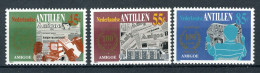 NL. ANTILLEN 764/766 MNH 1984 - 100 Jaar Dagblad Amigoe Di Curaçao. - Curaçao, Antille Olandesi, Aruba