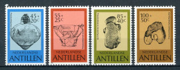 NL. ANTILLEN 754/757 MNH 1983 - Cultuur Pre-Columbiaansaardewerk. - Curaçao, Antilles Neérlandaises, Aruba