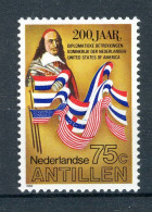 NL. ANTILLEN 714 MNH 1982 - 200 Jaar Betrekkingen Nederland-U.S.A. - Curacao, Netherlands Antilles, Aruba