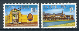 NL. ANTILLEN 689/690 MNH 1981 - 150 Jaar St. Elisabeth's Hospitaal. -1 - Niederländische Antillen, Curaçao, Aruba