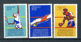 NL. ANTILLEN 685/687 MNH 1981 - Sport. - Curazao, Antillas Holandesas, Aruba