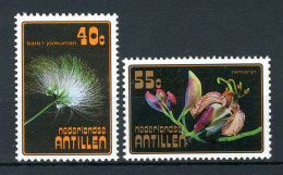 NL. ANTILLEN 546/547 MNH 1977 - Flora. - Curaçao, Nederlandse Antillen, Aruba