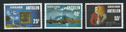 NL. ANTILLEN 528/530 MH 1976 - Saluutbegroeting Andrea Dorria. - Curacao, Netherlands Antilles, Aruba