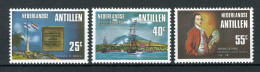 NL. ANTILLEN 528/530 MNH 1976 - Saluutbegroeting Andrea Dorria. - Curacao, Netherlands Antilles, Aruba