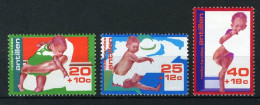 NL. ANTILLEN 525/527 MH 1976 - Kinderzegels. - Curaçao, Antille Olandesi, Aruba
