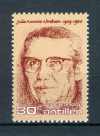 NL. ANTILLEN 521 MNH 1976 - Staatsman Julio Antonio Abraham. - Curacao, Netherlands Antilles, Aruba