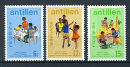 NL. ANTILLEN 486/488 MNH 1974 - Verantwoord Ouderschap. - Curazao, Antillas Holandesas, Aruba