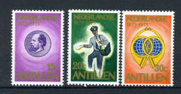 NL. ANTILLEN 472/474 MNH 1973 - 100 Jaar Postzegels Op De Antillen. - Curazao, Antillas Holandesas, Aruba