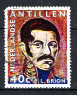 NL. ANTILLEN 441° Gestempeld 1971  - 150e Verjaardag Pedro Luis Brion - Curaçao, Nederlandse Antillen, Aruba