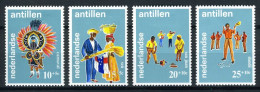 NL. ANTILLEN 410/413 MH 1969 - Folklore. - Curaçao, Antilles Neérlandaises, Aruba