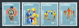 NL. ANTILLEN 410/413 MNH 1969 - Folklore. - Curaçao, Antille Olandesi, Aruba