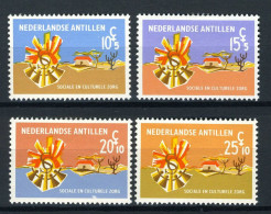 NL. ANTILLEN 396/399 MH 1968 - Zomerzegels. - Curacao, Netherlands Antilles, Aruba
