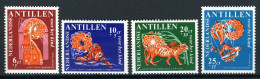 NL. ANTILLEN 389/392 MH 1967 - Kinderzegels, Nanzi Verhaal - Curacao, Netherlands Antilles, Aruba