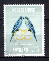 NL. ANTILLEN 370° Gestempeld 1966 - Huwelijk Prinses Beatrix En Claus - Curacao, Netherlands Antilles, Aruba