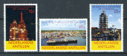 NL. ANTILLEN 355/357 MNH 1965 - 50 Jaar Olie-Industrie Op Curaçao. - Curazao, Antillas Holandesas, Aruba