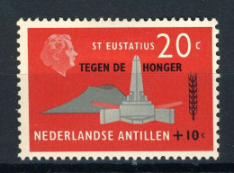 NL. ANTILLEN 333 MH 1963 - Anti-hongerzegel. - Curacao, Netherlands Antilles, Aruba