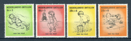 NL. ANTILLEN 318/321 MNH 1961 - Kinderzegels. - Curaçao, Antilles Neérlandaises, Aruba