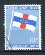 NL. ANTILLEN 304 Gestempeld 1959 - 5 Jaar Statuut Voor Het Koninkrijk. - Curaçao, Antilles Neérlandaises, Aruba