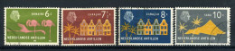 NL. ANTILLEN 275/278 Gestempeld 1958-1959 - Koningin Juliana  - Curaçao, Nederlandse Antillen, Aruba