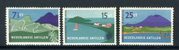 NL. ANTILLEN 262/264 MH 1957 - Toerisme Op Bovenwindse Eilanden. -1 - Curaçao, Antilles Neérlandaises, Aruba
