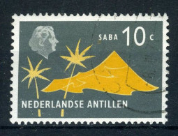 NL. ANTILLEN 278 Gestempeld 1958-1959 - Koningin Juliana  - Curaçao, Antille Olandesi, Aruba