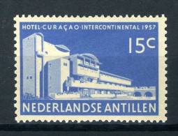 NL. ANTILLEN 269 MH 1957 - Opening Hotel Intercontinental Curaçao. - Curaçao, Nederlandse Antillen, Aruba