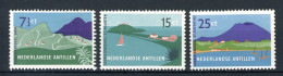 NL. ANTILLEN 262/264 MH 1957 - Toerisme Op Bovenwindse Eilanden. - Niederländische Antillen, Curaçao, Aruba