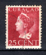 CURACAO 174° Gestempeld 1947 - Koiningin Wilhelmina  - Curazao, Antillas Holandesas, Aruba