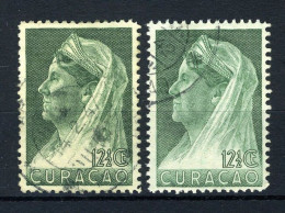 CURACAO 128 Gestempeld 1936 - Koningin Wilhelmina Met Sluier - Curacao, Netherlands Antilles, Aruba